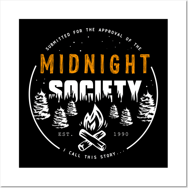 Midnight Society Shirt Wall Art by Geek Podcast